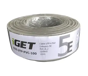 Kabel instalacyjny iGet CAT5e UTP PVC w rolce 100m