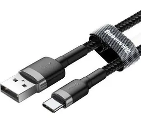 Kabel Baseus CATKLF-BG1 USB-A na USB-C czarny / 1 m