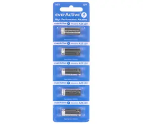 Baterie alkaliczne EverActive A23 12V 5 szt
