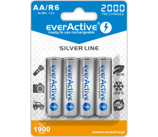 Akumulator EverActive Silver Line AA (R6) 2000 mAh 4 szt. / Ni-MH
