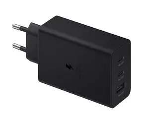Zasilacz Samsung Zasilacz Trio 65W czarny / 2x USB-C i 1x USB-A / szybkie ładowanie / 65W
