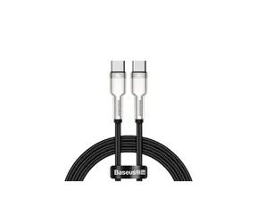 Baseus CATJK-D01 Cafule czarny / kabel USB-C / 100W / 2m