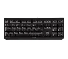 Cherry JK-0800BE-2 czarny / Klawiatura biurowa / przewodowa / USB / układ belgijski 