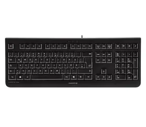 Cherry JK-0800DE-2 czarny / Klawiatura biurowa / przewodowa / USB / układ GE 