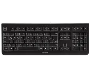 Cherry JK-0800ES-2 czarna / Klawiatura biurowa / przewodowa / USB / układ ES