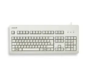 Cherry G80-3000LPCGB-0 szary / Klawiatura biurowa / przewodowa / USB / układ UK