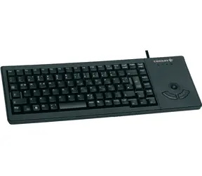 Cherry G84-5400LUMDE-2 czarna / Klawiatura z trackballem / przewodowa / układ USB / DE 