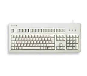 Cherry G80-3000LSCDE-0 szary / Klawiatura biurowa / przewodowa / układ USB / DE 