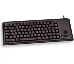 Cherry G84-4400LPBDE-2 czarna / Klawiatura z trackballem / przewodowa / układ USB / DE 