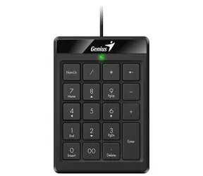 Genius NumPad 110 czarny / Przewodowa klawiatura numeryczna / USB / smukła konstrukcja