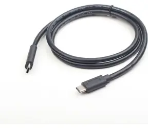 Gembird CCP-USB3.1-CMCM-1M Kabel USB-C 1m czarny / 2x USB-C 3.1 (M)