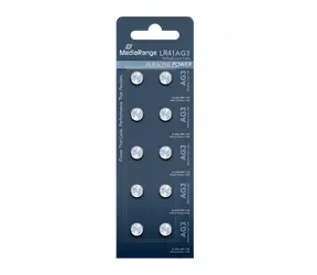 Baterie alkaliczne MediaRange Premium Coin Cells AG3 / LR41 / 1,5V / 10 szt.