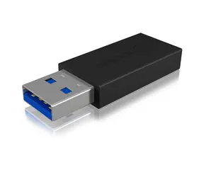 Icy box IB-CB015 Adapter USB-3.1 Typ A - USB-C czarny