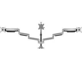 Icy Box IB-MS505-TI Uchwyt biurkowy na trzy monitory do 32" / VESA 75x75 i 100x100 / nośność 7kg