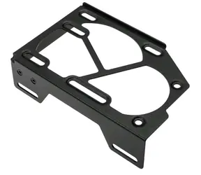Uchwyt wentylatora Silverstone FDP01B czarny / 1x 80mm lub 2x 60mm