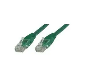 MicroConnect CAT5e U/UTP 0,5m zielony / PVC