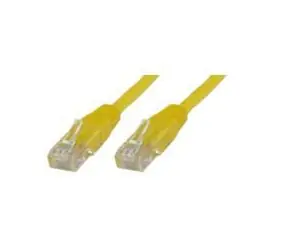 MicroConnect CAT5e U/UTP 1m CCA żółty / PVC / AWG 26/7 / CCA