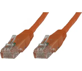 MicroConnect CAT6 U/UTP 0,5 m CCA pomarańczowy / PVC / AWG 26 / CCA