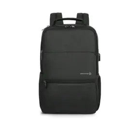 Swissten GUIDE 15.6" czarny / Plecak na laptopa 15.6" / 19 L / wyjście USB