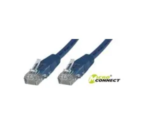 MicroConnect CAT5e U/UTP 1m niebieski / PVC