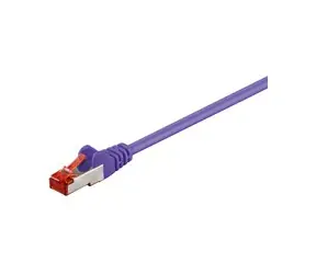 MicroConnect CAT6 F/UTP 1m fioletowy / PVC