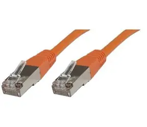 MicroConnect CAT6 S/FTP 0,25 m pomarańczowy / LSZH