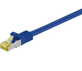 Kabel krosowy MicroConnect CAT7 S/FTP 0,25 m niebieski / LSZH