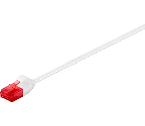 MicroConnect CAT6 U/UTP SLIM 0,5 m biały / PVC