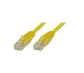 MicroConnect CAT5e U/UTP 5m CCA żółty / PVC