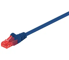 MicroConnect CAT6 U/UTP 2m CCA niebieski / PVC