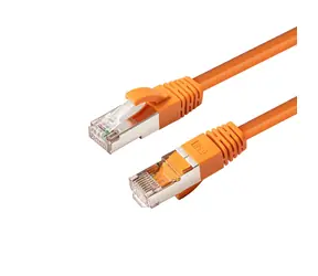 MicroConnect CAT6 S/FTP 0,5m pomarańczowy / LSZH
