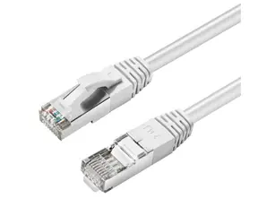 MicroConnect CAT6 S/FTP 0,25 m biały / LSZH