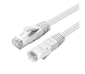 MicroConnect CAT6 U/UTP 1m biały / LSZH