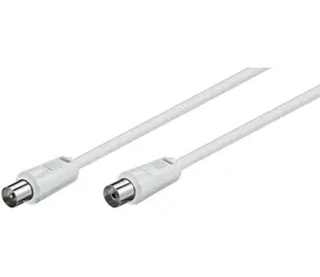 Kabel koncentryczny MicroConnect MF 75 omów 1,5 m biały 