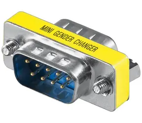 Adapter MicroConnect Mini Gender DB9 M/M
