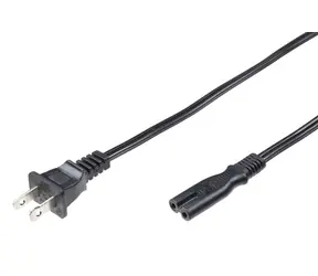 Przewód zasilający MicroConnect US typu B - C7 1,8 m czarny / wtyk amerykański