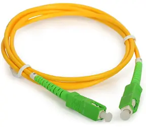 Cable światłowodowy MicroConnect SC/SC jednomodowy simplex OS2 1,5 m żółty