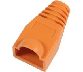 Osłona złącza MicroConnect RJ45 pomarańczowa / 50 szt.