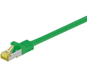 Kabel krosowy MicroConnect CAT7 S/FTP 0,5 m zielony / LSZH