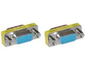 MicroConnect Mini adapter płciowy HD15 F/F VGA-VGA