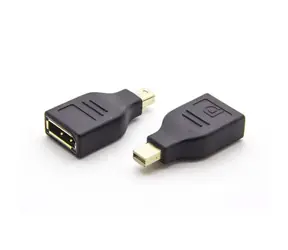 Adapter MicroConnect Mini DisplayPort 1.2 (M) - DisplayPort (F) czarny