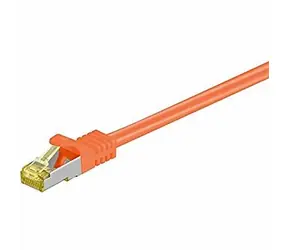 Kabel krosowy MicroConnect CAT7 S/FTP 0,5 m pomarańczowy / LSZH