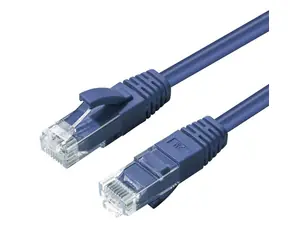 MicroConnect CAT6 U/UTP 3M niebieski / LSZH