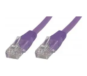 MicroConnect CAT5e U/UTP 20m fioletowy / PVC