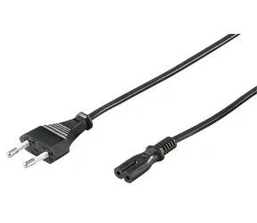 Przewód zasilający MicroConnect EU C - C7 5m czarny