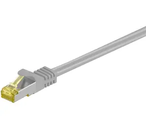 Kabel krosowy MicroConnect CAT7 S/FTP 1m szary / LSZH