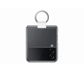 Przezroczysty pokrowiec Samsung z tylną klapką Ring do Samsung Galaxy Z Flip4 przezroczysty