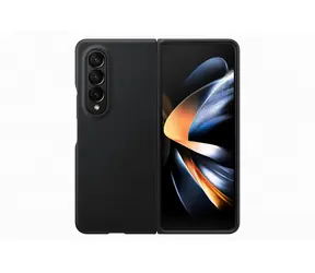 Samsung Leather Cover Skórzany pokrowiec do Samsung Galaxy Z Fold4 w kolorze czarnym