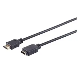 Przewód przedłużający MicroConnect HDMI 1.4 (męski) - HDMI 1.4 (żeński) 1m czarny