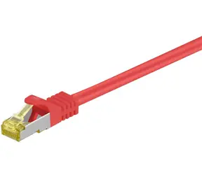 Kabel krosowy MicroConnect CAT7 S/FTP 1,5 m czerwony / LSZH